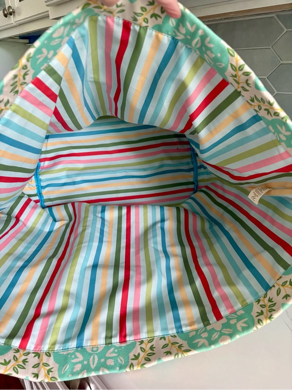 Matilda Jane Brilliant Daydream Neat & Tidy Fabric Storage Bin Bucket Bag NWOT